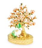 Copac &amp;#8211; Statueta cu Iepure si Floare de Piersic