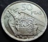 Moneda 50 PESETAS - SPANIA, anul 1959 (1957) * cod 2285 = UNC, Europa