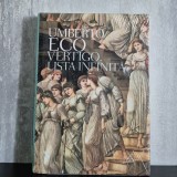 Umberto Eco - Vertigo. Lista infinită | istoria artei, liste și enumerări, reprezentarea infinitului