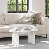 VidaXL Masă de cafea Alb 80 x 40 x 35 cm Lemn masiv de pin