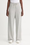 American Vintage pantaloni de trening culoarea gri, melanj, ZOF05B