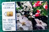 Cartelă telefonică Romtelecom Puzzle Floral 100.000 lei 10 lei noi 100.000 unități 2WXAXT exp. 01.06.2007 Pipa Trompeta turcului Flori Plante