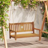 vidaXL Leagăn de grădină natural 110 x 56 x 58 cm Lemn Solid de Acacia 42028093