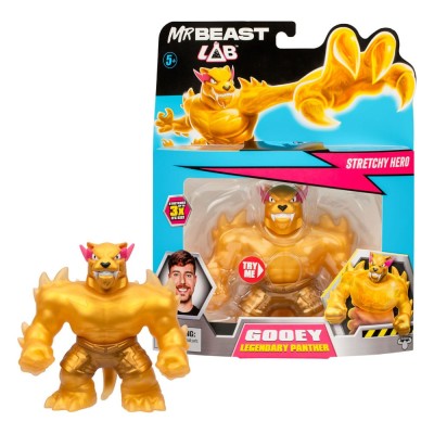Mr. Beast Lab Goo Jit Zu Figura Stretch Pantera legendara 11 cm foto