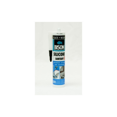 Mastic siliconic etansare negru 38579 BISON foto