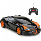 Cumpara ieftin Masina Cu Telecomanda Bugatti Grand Sport Vitesse Negru Cu Scara 1 La 18, Rastar