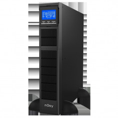 Ups njoy balder 1500 1500va/ 1500w on-line lcd display montare rack/tower 8 prize iec 13 foto