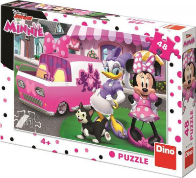 Puzzle - Minnie si Daisy (48 piese) PlayLearn Toys foto