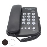 Telefon fix cu fir, functie mute, pause, reapelare, flash, 16 taste mari - Negru