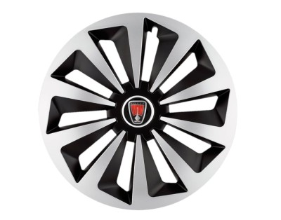 Set 4 capace roti Fox Gri-Negru R16 pentru gama auto Range Rover foto