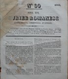 Curier romanesc, gazeta politica, comerciala si literara, nr. 99 din 1844