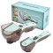 Set 2 cupe gradate pentru bucatarie, flippy, cupe de masurat reglabile, ergonomic, confortabil, pentru lichide si solide, volum ajustabil 5-30ml, 30-1