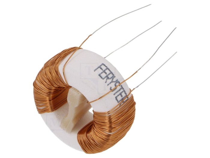 Inductor THT toroidal 22mH 0,5A