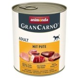Conserva pentru caini cu curcan GranCarno 800 gr