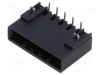 Regletă de conexiuni deconectabilă DEGSON 5,08mm 5 piste neagră
