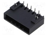 Regletă de conexiuni deconectabilă DEGSON 5,08mm 5 piste neagră