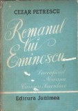 Romanul lui Eminescu - Cezar Petrescu