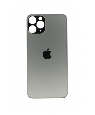 Capac Baterie Apple iPhone 11 Pro Max Gri, cu gaura pentru camera mare foto