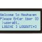 Afișaj LCD alfanumeric 20x4 gri LED