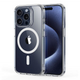 Husa ESR Ch Halolock MagSafe pentru Apple iPhone 15 Pro Max Transparent, Carcasa
