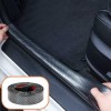 Rola Protectie Auto Universala Imitatie Carbon 3cm x 2.5m Banda 3M Cauciuc Ornamente Exterioare Tuning