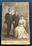 Fotografie veche pe carton. Atelier Eugen Kunstler / Brăila