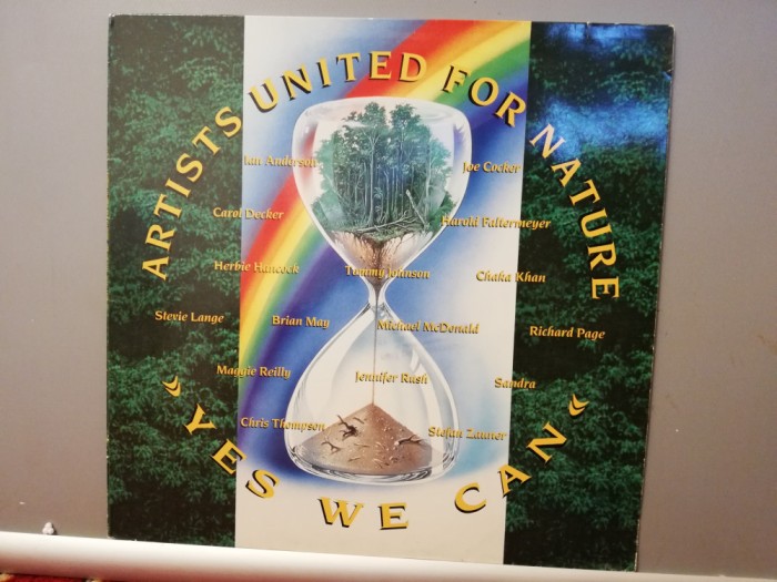 Artist United For Nature &ndash; Yes We Can (1989/Virgin/RFG) - Vinil/Maxi Single/NM+