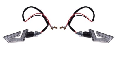 Set 2 semnalizari moto/atv/scuter LED 12v1w, omologare E8 Cod Produs: MX_NEW AM1397 foto