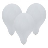 Baloane Petrecere, Set 10 Bucăți, Culoare Alb, Mărime 23 cm, Oem