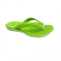 Slapi Crocs Crocband Flip Verde foto