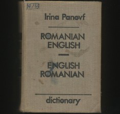 ROMANIAN/ENGLISH * ENGLISH/ROMANIAN - DICTIONARY / DICȚIONAR - IRINA PANOV