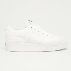 adidas Originals sneakers Nizza Platform culoarea alb FV5322