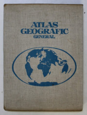 ATLAS GEOGRAFIC GENERAL, 1974 foto