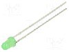 Dioda LED, 3mm, verde, 1120...1560mcd, 12mA, 5V, OPTOSUPPLY - OSG5DA3134A-5V
