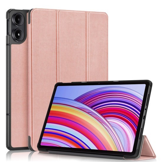 Husa pentru Xiaomi Redmi Pad Pro / Poco Pad - Techsuit FoldPro - Rose Gold