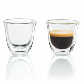 Cumpara ieftin Set 2 pahare espresso DeLonghi 60 ml - 5513214591