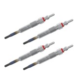 Set 4 bujii incandescente Bosch pentru Audi A2, A3, A4 B6 B7, Seat Altea, Ibiza IV, Seat Leon, Toledo III, Skoda Octavia II, Superb II, VW Caddy III,