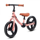Bicicleta Fara Pedale, Kinderkraft - 2Way Next, Portocaliu, 12Inch, Rose Pink