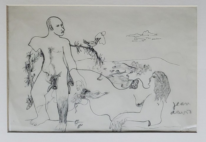 Jean David (1908-1993 ) - Adam si Eva