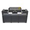 Set de mobilier de grădină City Large cu 8 locuri, grafit