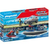 Playmobil City Action - Urmarirea politiei pe apa