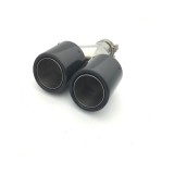 Ornament toba cu carcasa din carbon lucios Cod: 20S101-76 Automotive TrustedCars, Oem
