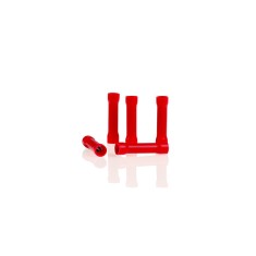 PAPUC ELECTRIC AUTO IZOLAT ROSU TIP TUBULAR 1.7mm - SET 10