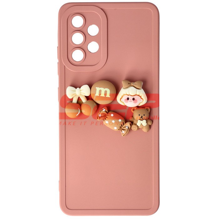 Toc silicon 3D Cartoon Samsung Galaxy A32 Pink Candy