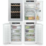 Combina frigorifica incorporabila Side by Side Liebherr IXRFWB 3960 Prime, 407 l, NoFrost, BioFresh, EasyFresh, Display Touch &amp;amp; Swipe, SuperCool,
