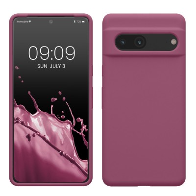 Husa Kwmobile pentru Google Pixel 7, Violet, Silicon, KWM0000171I037C foto