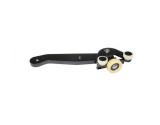 Rola usa culisanta Volkswagen Transporter/Multivan (T5), 04.2003-2015, montare stanga, 3 scripeti; scripete inferior (fara carlig); pentru deschidere