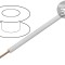 Cablu HookUp Wire 12AWG alb 600V