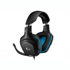 Casti gaming cu fir Logitech G432 negru 981-000770 foto