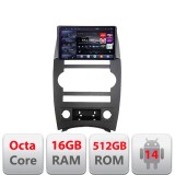 Navigatie Jeep Commander 2006-2010 Android radio gps internet 8 core QLED 2K 16+512GB 360 Edotec